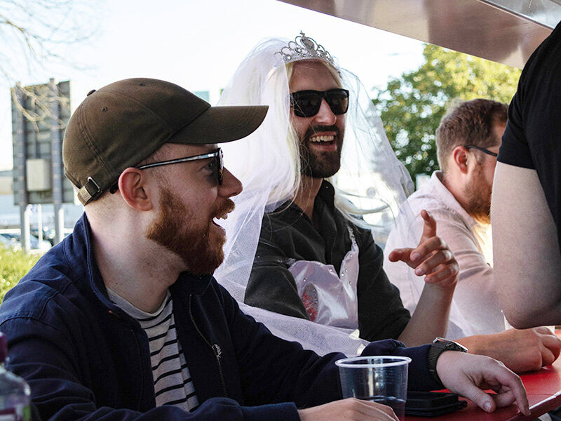 The Best Stag Do Ideas in Cardiff: Welsh Pride on Wheels