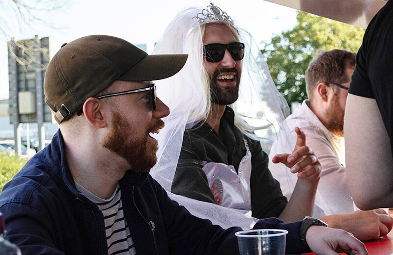 The Best Stag Do Ideas in Cardiff: Welsh Pride on Wheels
